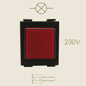 VOYANT ROUGE CR2 230V