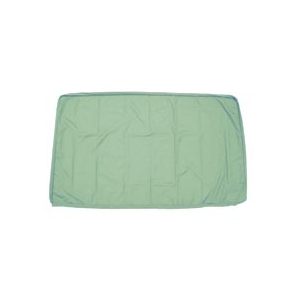 HOUSSE RECTANGULAIRE VERTE 1300x800