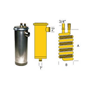 CONDENSEUR INOX FC18 470 X 171