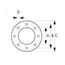 JOINT DE BRIDE BM diam 200mm 8 trous