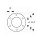 JOINT DE BRIDE diam 115mm 6 trous SUSSMAN b : 97 d : 10